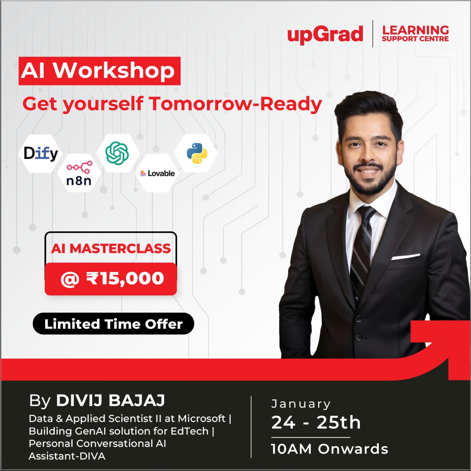 AI Master class with Upgrad
